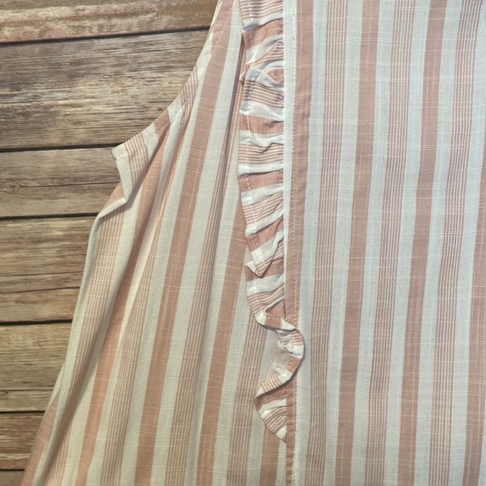 Cotton Bleu Ruffle Top - Picture 4 of 7
